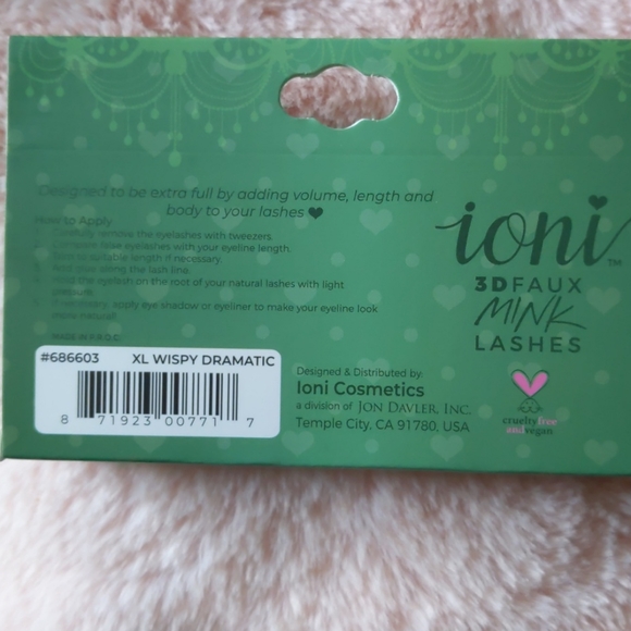 ๐Ioni Mink eyelashes ๐ฏ Hand Made|Vegan - Picture 7 of 11